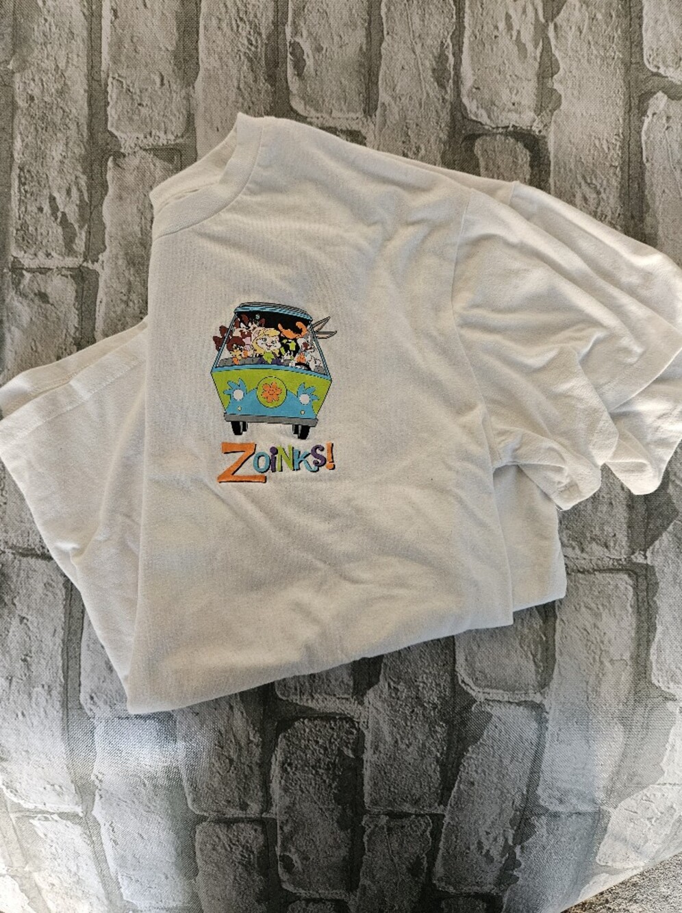 Warner Brothers 100 Years Looney Tunes As Scooby-Doo Gang Tee